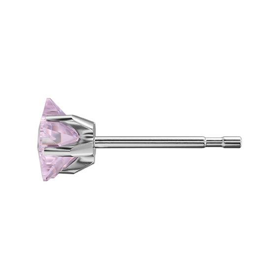 Sensitive by STUDEX® Cubic Zirconia Pink Star -Black Box