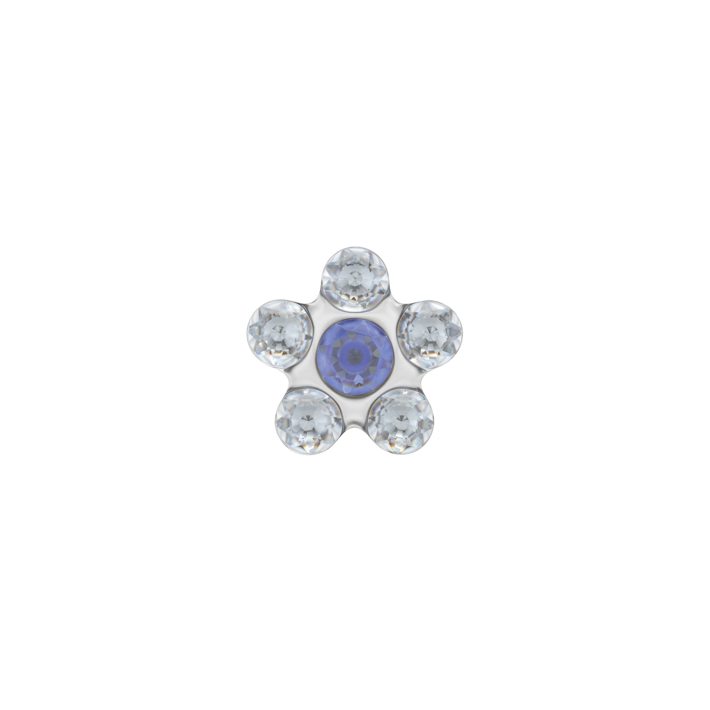 Sensitive by STUDEX® Daisy Crystal & Sapphire -Black Box