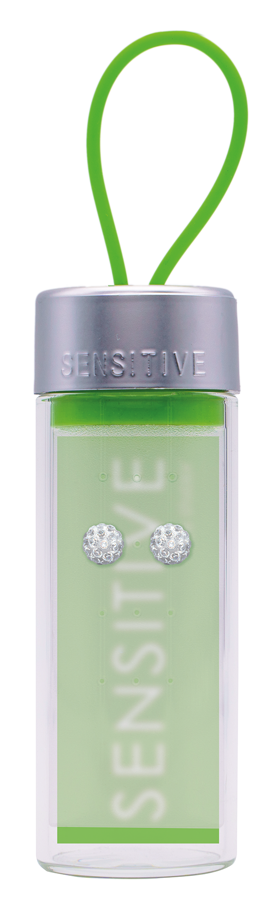 Sensitive by STUDEX® Fireball Crystal Tube Cube