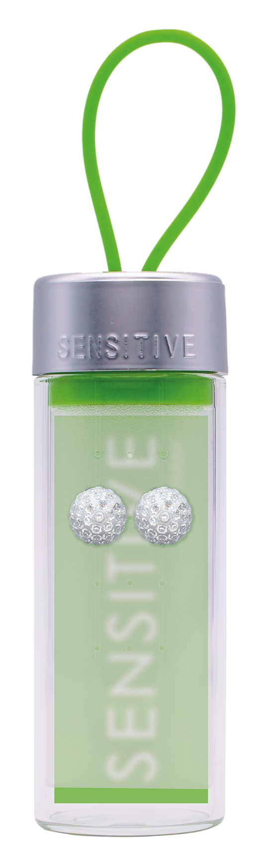 Sensitive by STUDEX® Fireball Crycstal Tube Cube