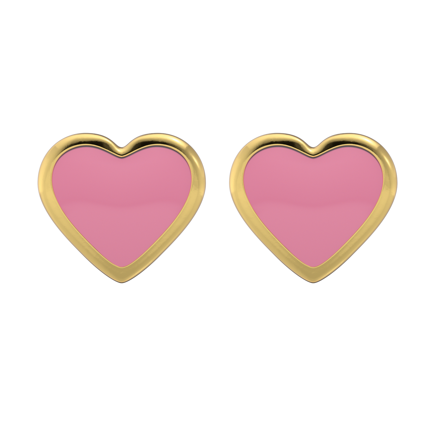 Sensitive by STUDEX®  Pink Heart Tube Cube