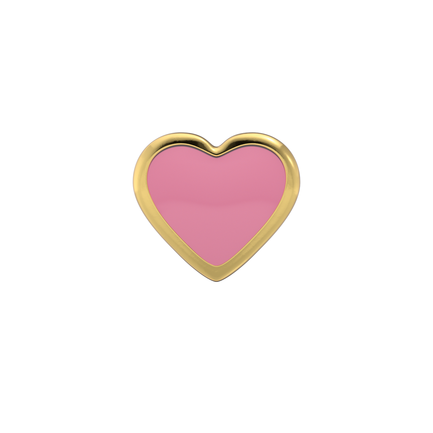 Sensitive by STUDEX®  Pink Heart Tube Cube