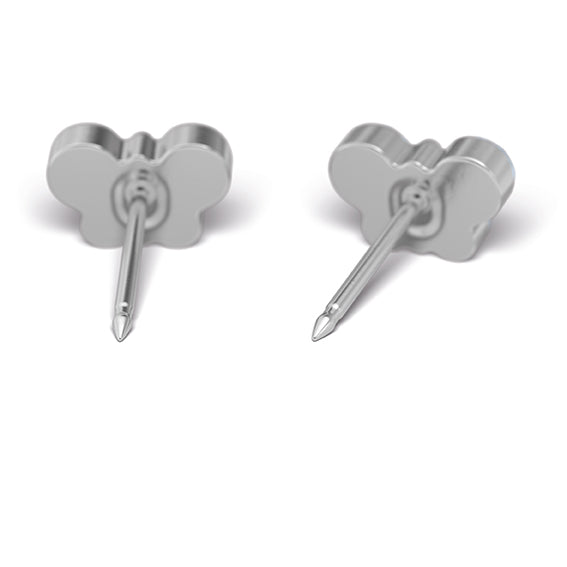 Sensitive by STUDEX® Butterfly March Aquamarine -Black Box